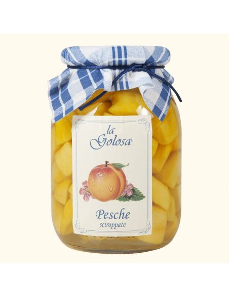 Pesche Sciroppate a pezzi