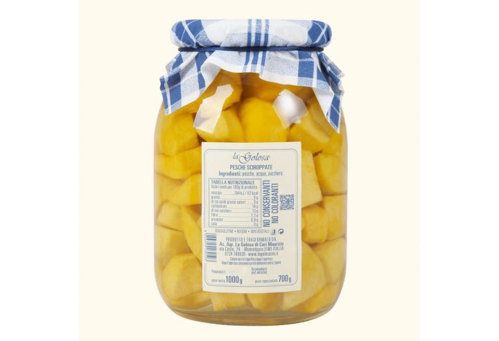 Pesche Sciroppate a pezzi