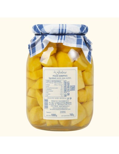 Pesche Sciroppate a pezzi