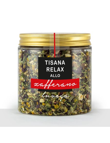 Tisana Relax Luvega allo Zafferano
