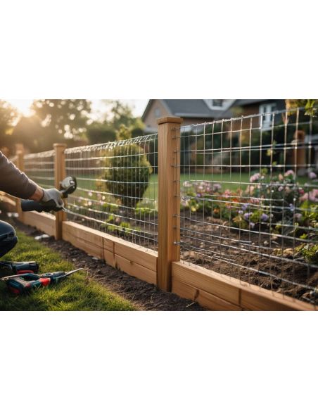 Installazione Recinzioni Leggere e Staccionate | Rete Metallica e Legno per Giardini e Spazi Esterni