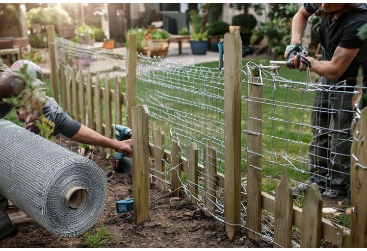 Installazione Recinzioni Leggere e Staccionate | Rete Metallica e Legno per Giardini e Spazi Esterni